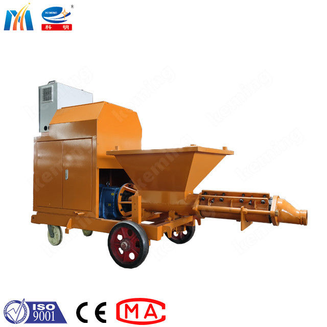 6 M3/H Mortar Spraying Machine Rotor And Stator Plaster Screw Plastering With Air Compressor