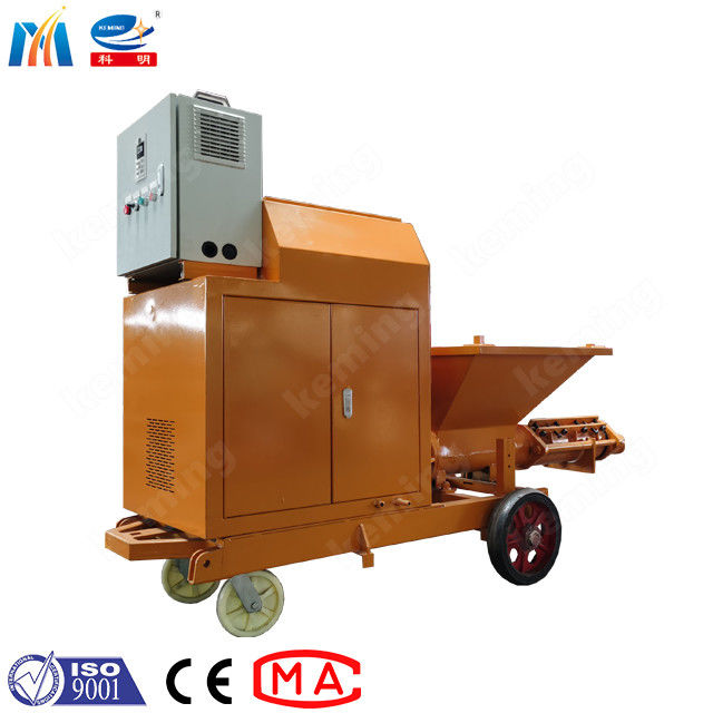 6 M3/H Mortar Spraying Machine Rotor And Stator Plaster Screw Plastering With Air Compressor