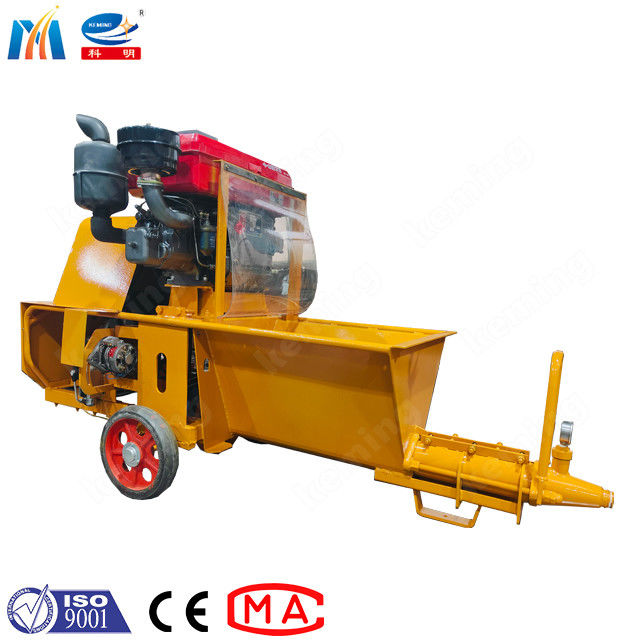 KLW180D Mortar Spraying MachineS Mortar Coating Equipment With Spraying Pipes And  Nozzles