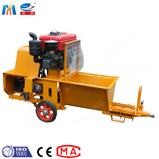 KLW180D Diesel Mortar Spraying Machine Mortar Plaster With Famous Engine