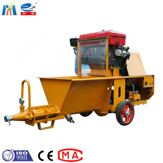 KLW180D Diesel Mortar Spraying Machine Mortar Plaster With Famous Engine