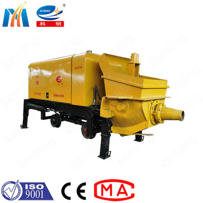 Keming -30 Concrete Pump Machine S Tube Valve Pump For Construction Wet Concrete Conveying